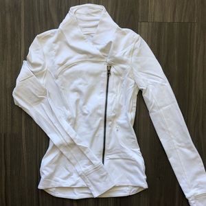 Lululemon white Precision Jacket - Size 2